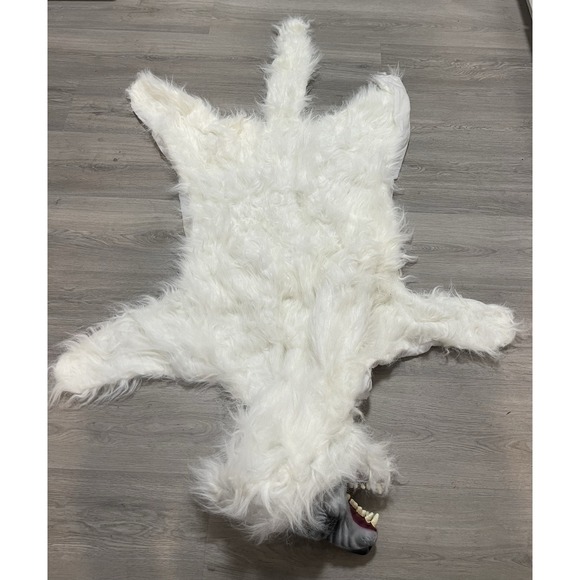 Spirit Halloween Decoration Scary Werewolf Rug Rare Open Box - Picture 13 of 13